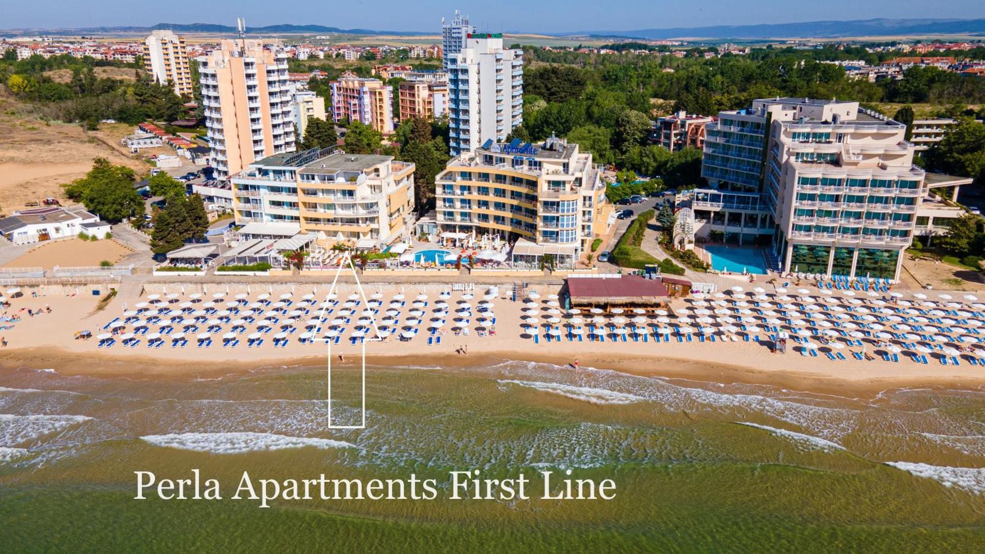 Perla Apartments First Line Nesebar Exterior foto